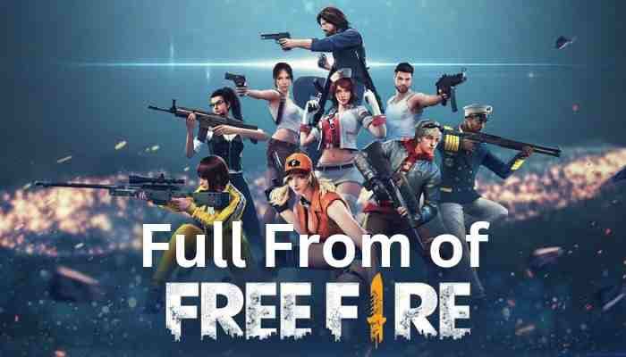 Free Fire Full Form in Hindi | फ्री फायर का फुल फॉर्म इन हिंदी